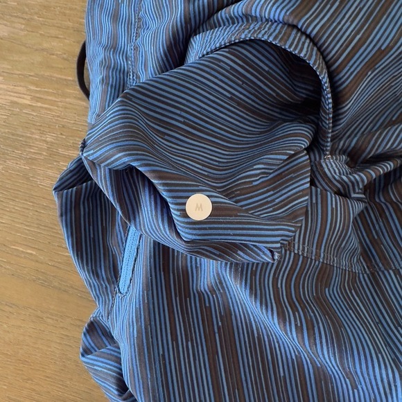 Lululemon T.H.E. (Train Hard Everyday) Lined Gym Short-9" Inseam-Blue Combo-Med - Picture 12 of 16